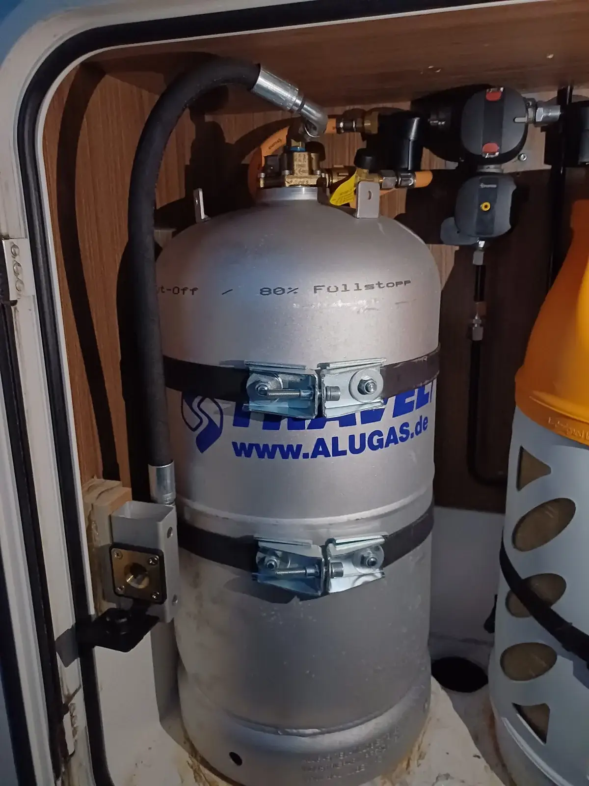 Gasinstallation i autocamper